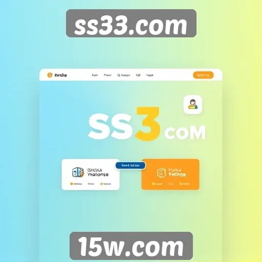 Interface do usuário do ss33.com em foco